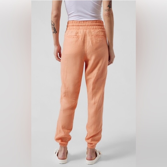 Athleta CABO LINEN JOGGER , sz : 8 - Picture 2 of 9